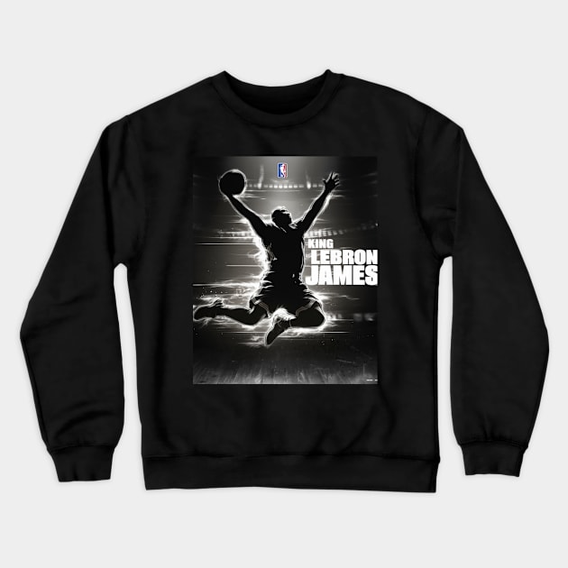 LeBron james Crewneck Sweatshirt by TshirtMA